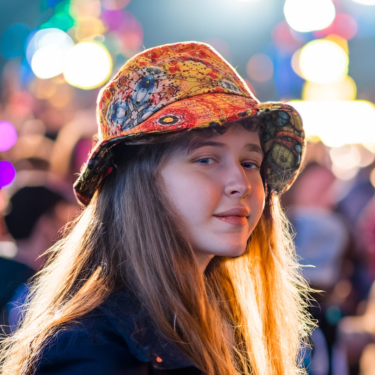 Mougee Reversible Bucket Hat