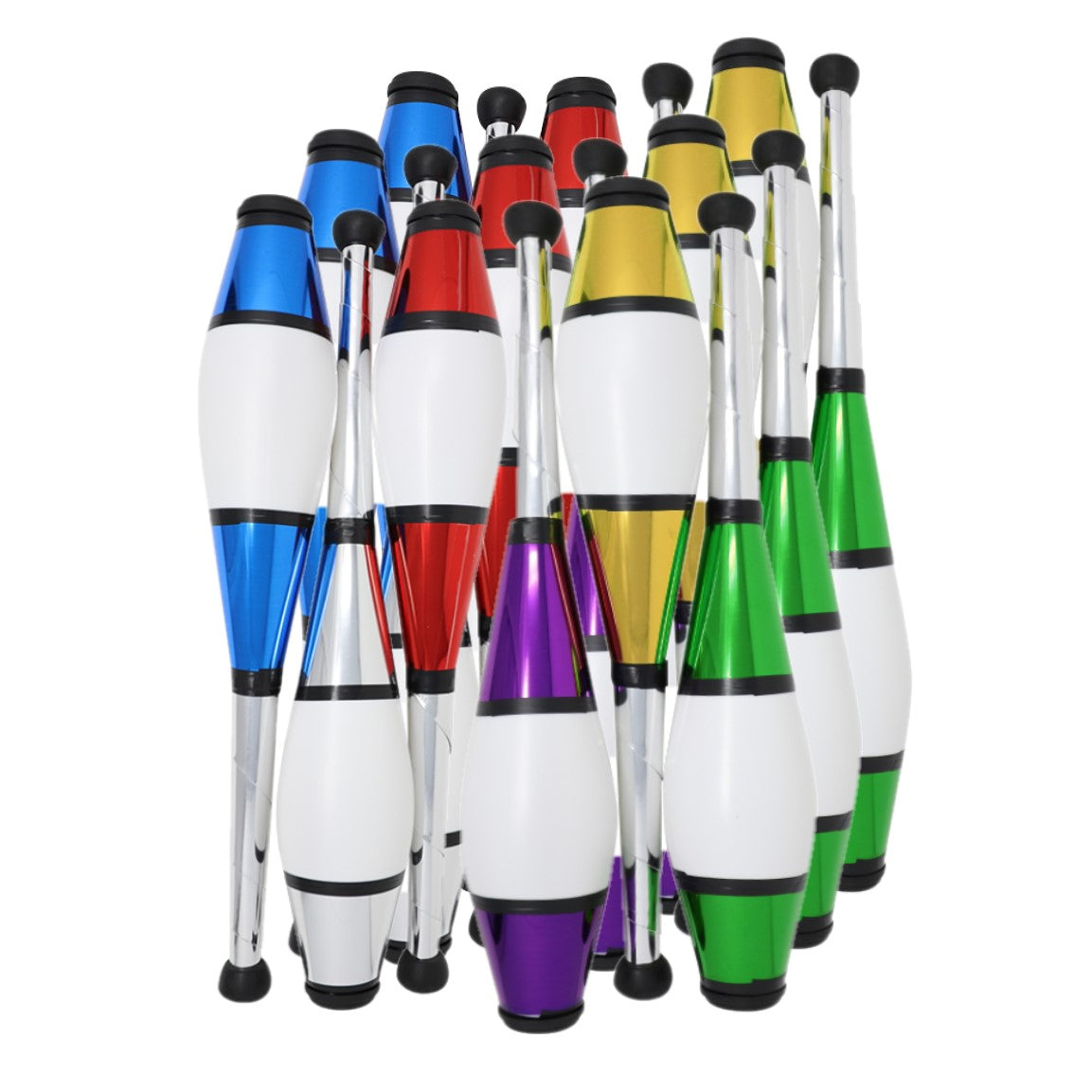 Zeekio Pegasus Juggling Club Set - Premium Quality - Beginner to