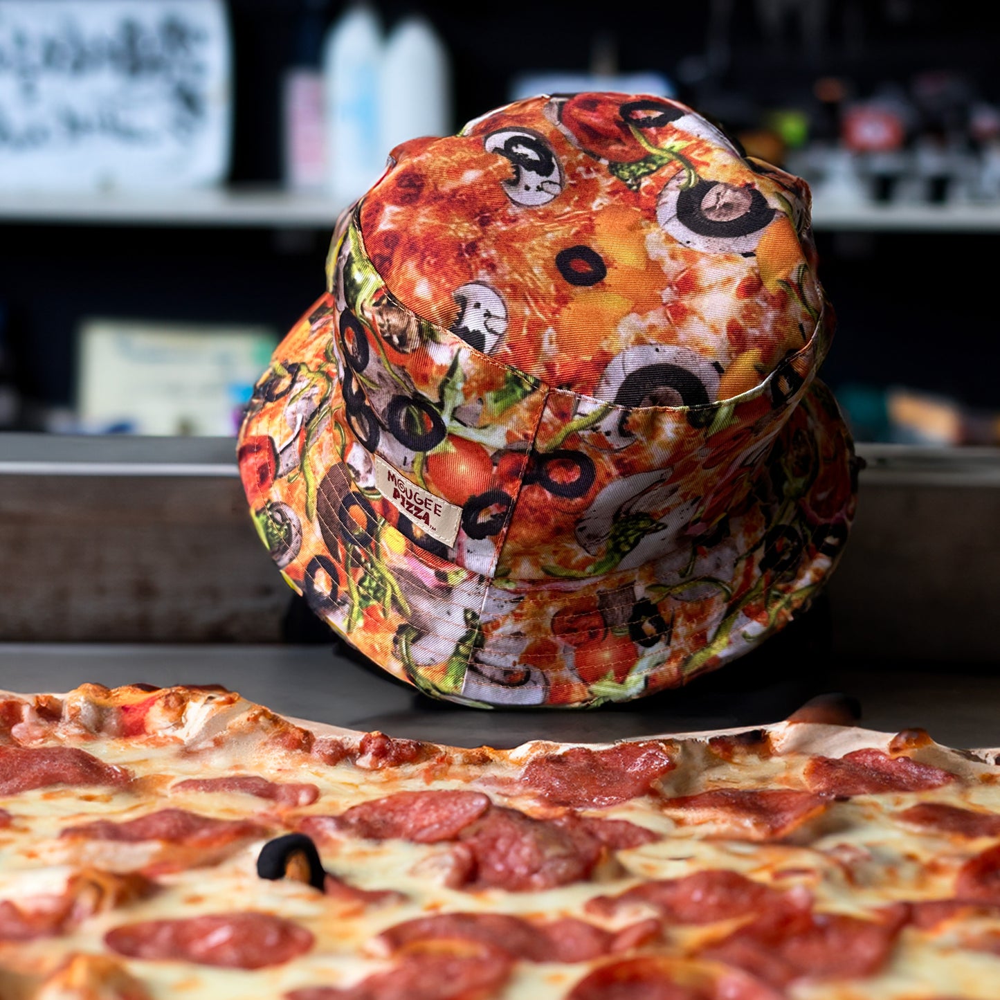 Mougee Reversible Bucket Hat