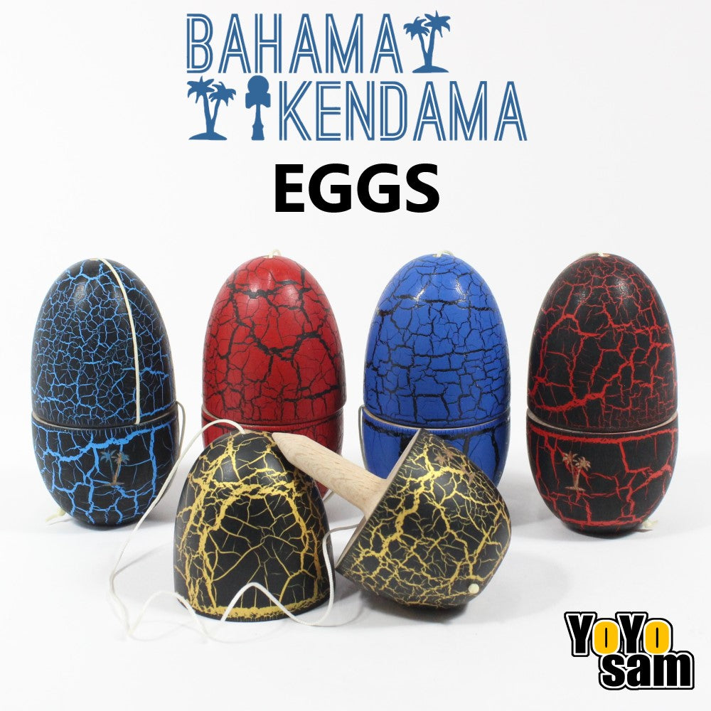 Bahama Egg - Egg- Kendama type toy shaped like an Egg- Totally addicting