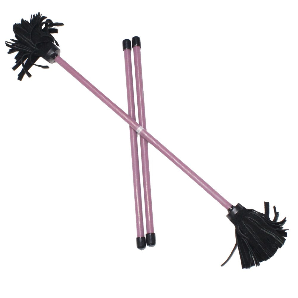 Z-Stix Professional Juggling Flower Sticks/Devil Sticks and 2 Hand Sticks, High Quality, Beginner Friendly - Solid Series