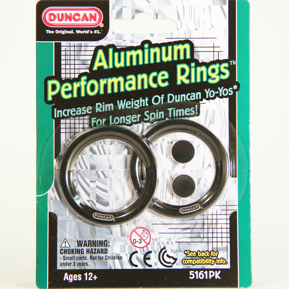 Duncan Aluminum Performance Rings or Weight Rings for Your Yo-Yo