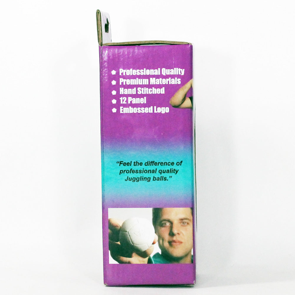 Zeekio Josh Horton Pro Series Juggling Balls - 12-panel, Synthetic Leather - Set of 3