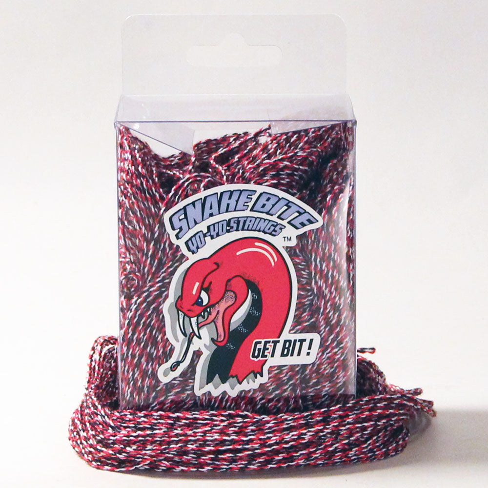 Snake Bite Yo-Yo Strings - Polyester - Normal T6 YoYo Strings - 100 pack