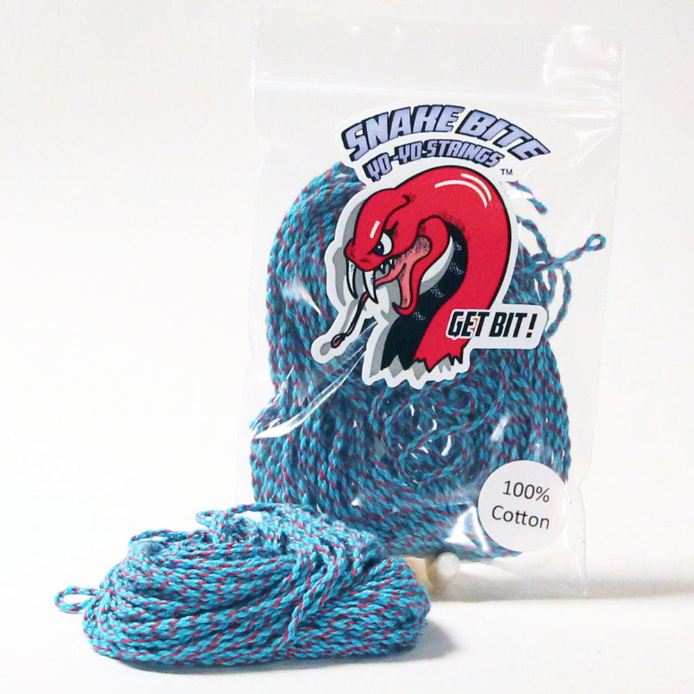 Snake Bite Yo-Yo Strings - Cotton - Normal T6 YoYo Strings - 10 Pack