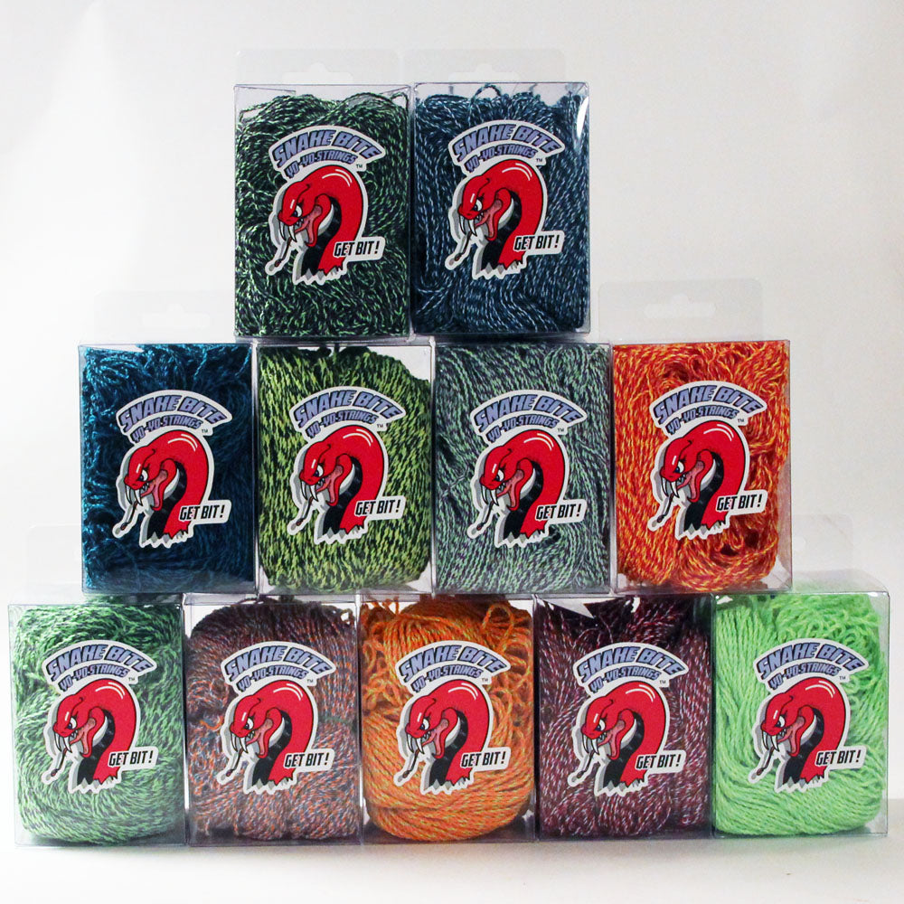 Snake Bite Yo-Yo Strings - Polyester - Normal T6 YoYo Strings - 100 pack