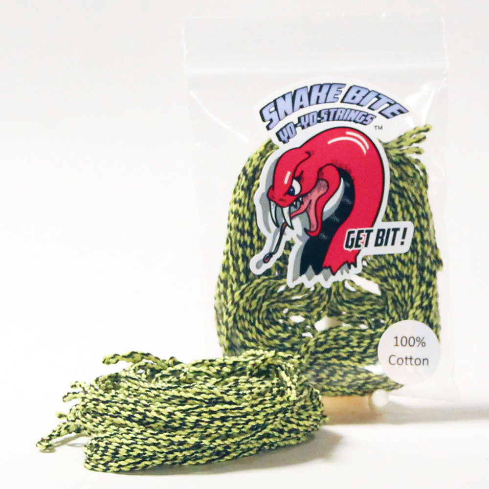 Snake Bite Yo-Yo Strings - Cotton - Normal T6 YoYo Strings - 10 Pack