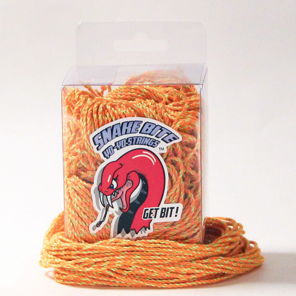 Snake Bite Yo-Yo Strings - Polyester - Normal T6 YoYo Strings - 100 pack