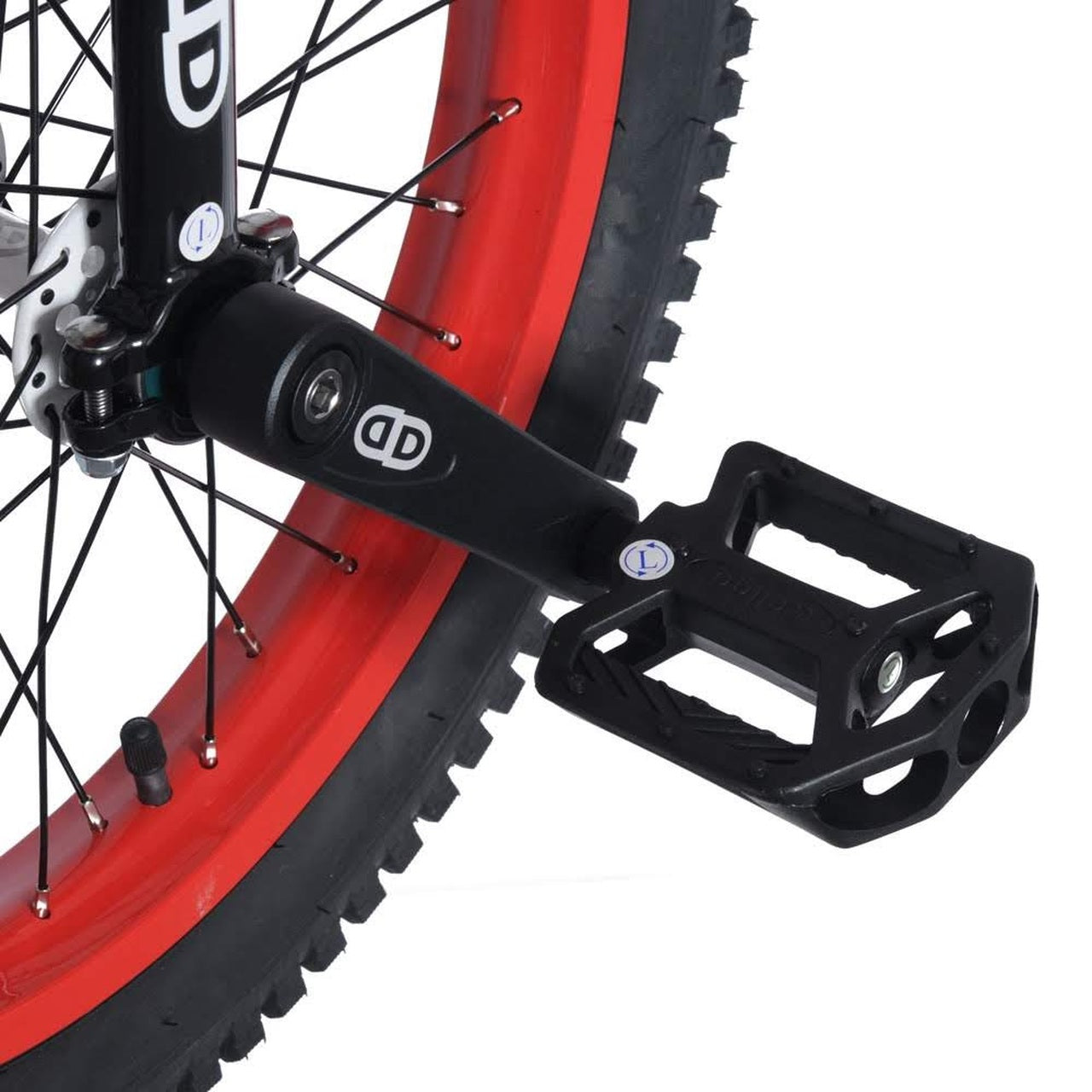 Impact 19'' Athmos Unicycle Black- RED Rims -High Performance Unicycle