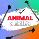 Z-Stix Professional Juggling Flower Sticks-Devil Sticks and 2 Hand Sticks, High Quality, Beginner Friendly - Animal Series