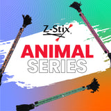 Z-Stix Professional Juggling Flower Sticks-Devil Sticks and 2 Hand Sticks, High Quality, Beginner Friendly - Animal Series