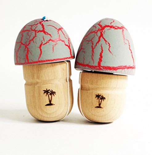 Bahama Kendama Double Mushroom - 4 Way Kendama Play - YoYoSam