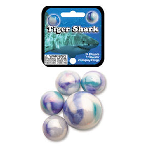 Mega Marbles Themed Marbles- 24 Player Marbles (5/8'') - 1 Shooter (1'')- - YoYoSam