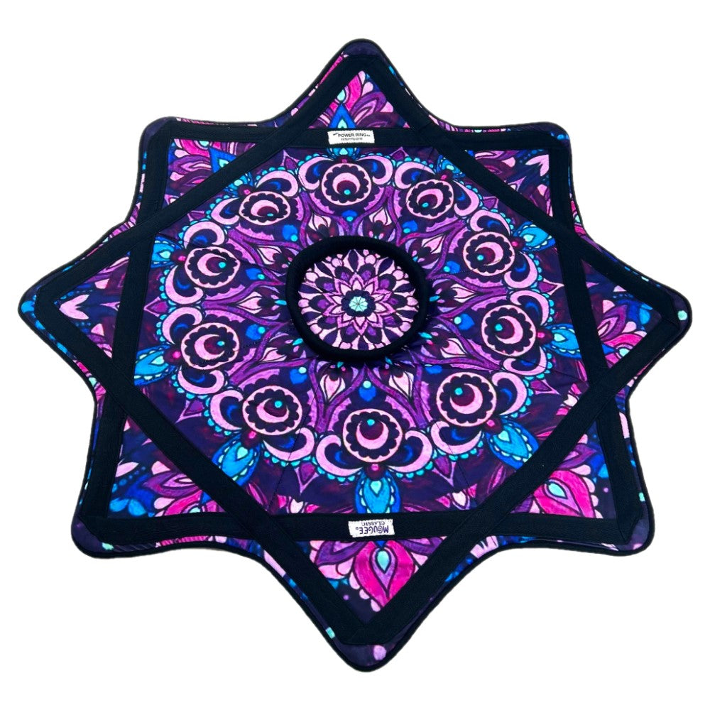 Mougee Classic Flow Star - 27" Diameter - Durable and Vibrant Patterns