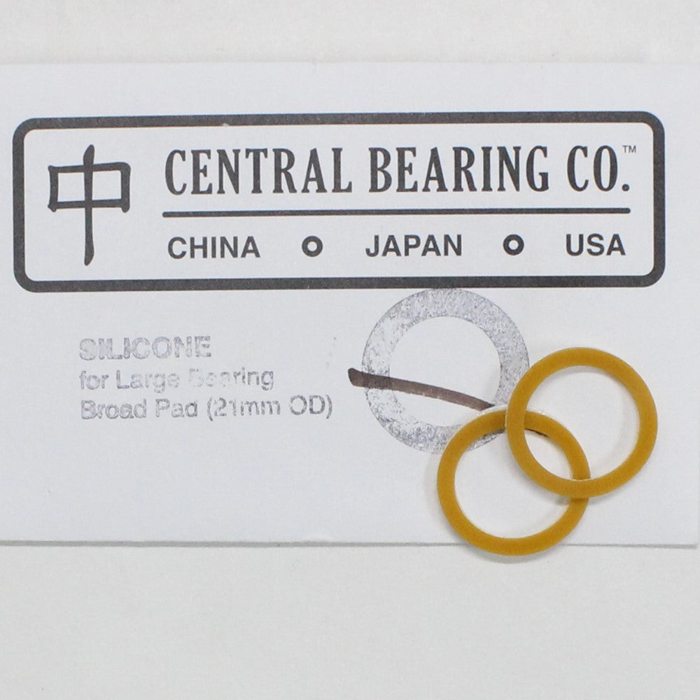 YoYoFactory Silicone Pads -Response Pads Small, Broad or Slim - 1 Pair- Central Bearing Co.