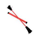 Z-Stix Professional Juggling Flower Sticks-Devil Sticks and 2 Hand Sticks, High Quality, Beginner Friendly - Neon Series