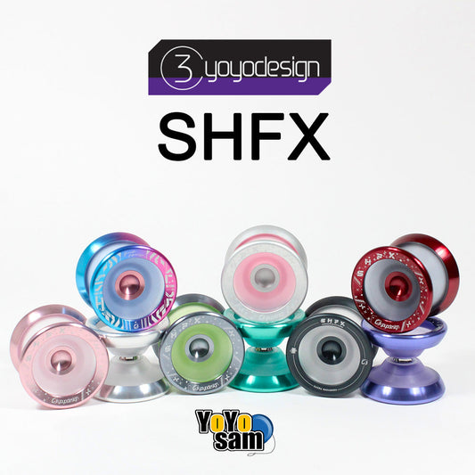 C3yoyodesign SHFX Speedaholic FX Yo-Yo - Finger Spin Extreme - Hybrid YoYo