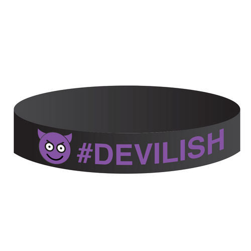 Mega Fun Moody Bands - 3/4" Silicone Band - Emoji Face with Saying - YoYoSam