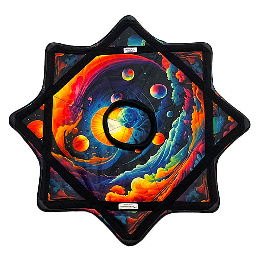 Mougee Classic Flow Star - 27" Diameter - Durable and Vibrant Patterns