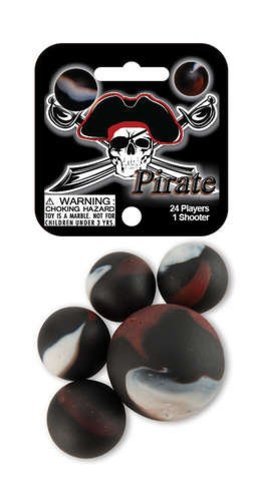 Mega Marbles Themed Marbles- 24 Player Marbles (5/8'') - 1 Shooter (1'')- - YoYoSam
