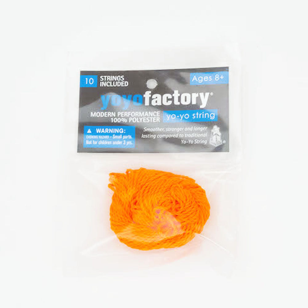 YoYoFactory Yo-Yo String- 10 Pack -Polyester Strings