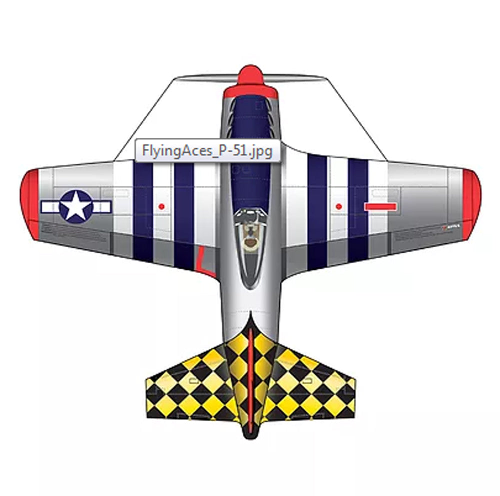 37" Flying Aces Poly Airplane Kite