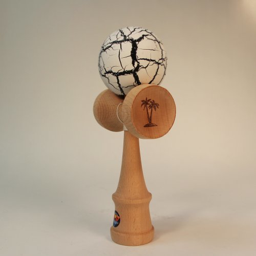 Bahama Kendama Grand Bahama Crackle Design- Jumbo - YoYoSam