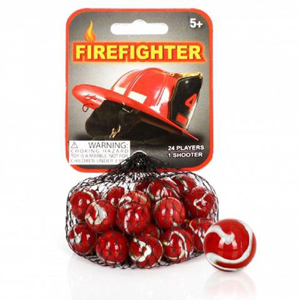 Mega Marbles Themed Marbles- 24 Player Marbles (5/8'') - 1 Shooter (1'')- - YoYoSam