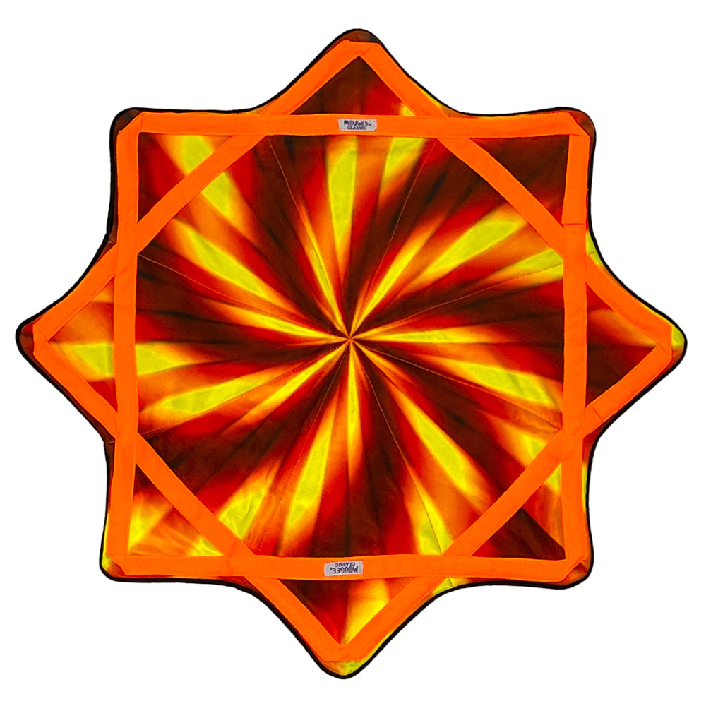 Mougee Classic Flow Star - 27" Diameter - Durable and Vibrant Patterns
