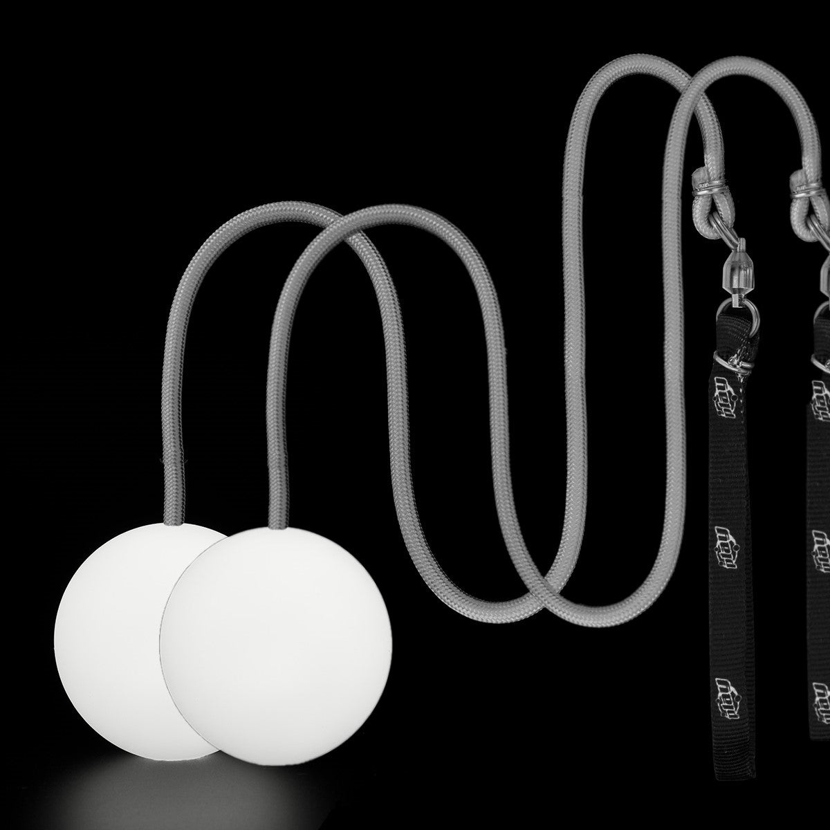 Play Pair of First Poi with 70mm Stage Ball - Loop Handle