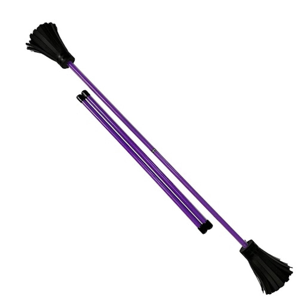 Z-Stix Juggling Flower Sticks-Devil Stick and 2 Hand Sticks, High Quality, Beginner Friendly - UV Reactive Sport Line
