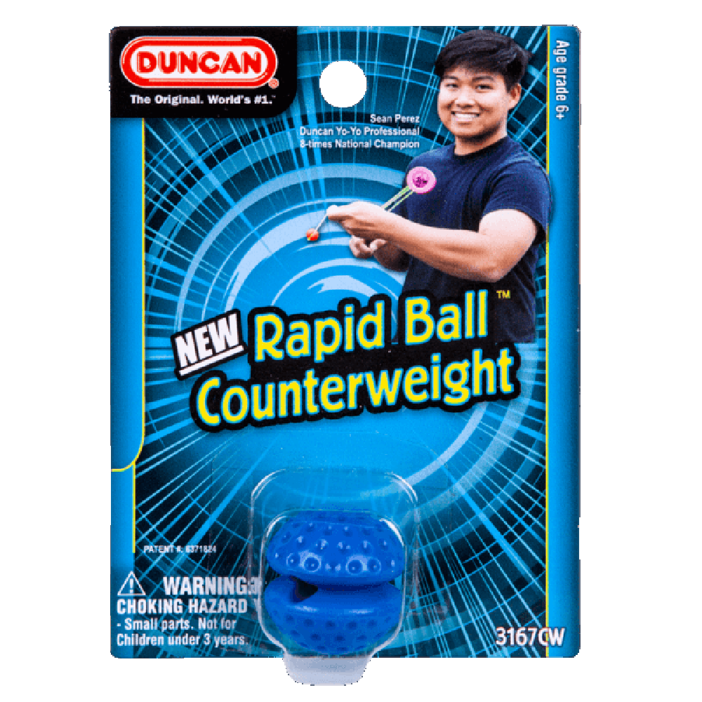Duncan Rapid Ball Counterweight- Polycarbonate Plastic- Competition-Oriented -