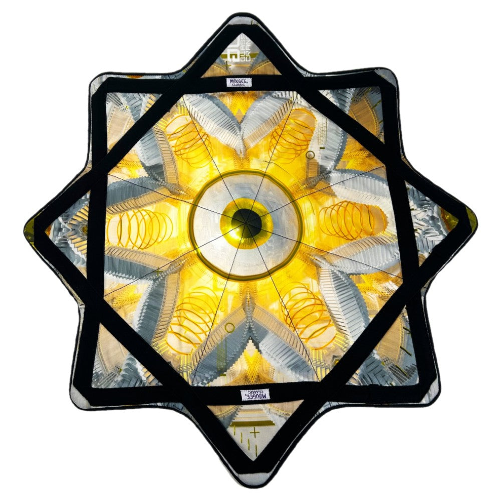 Mougee Classic Flow Star - 27" Diameter - Durable and Vibrant Patterns