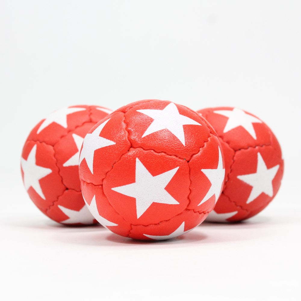 Zeekio Satellite Juggling Ball Set of 3 - Millet filled-67mm-125g - Great Grip - 12 Panel- 3 Ball