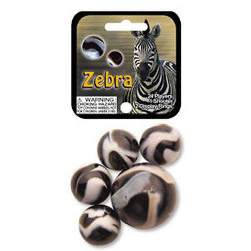 Mega Marbles Themed Marbles- 24 Player Marbles (5/8'') - 1 Shooter (1'')- - YoYoSam