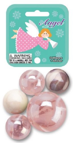 Mega Marbles Themed Marbles- 24 Player Marbles (5/8'') - 1 Shooter (1'')- - YoYoSam