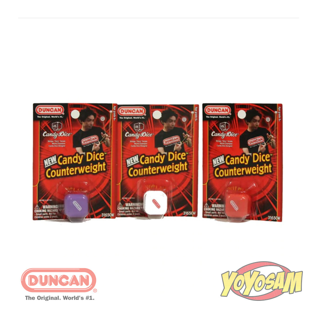 Duncan Candy Dice Counterweight by Shingo Terrada