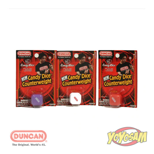 Duncan Candy Dice Counterweight by Shingo Terrada