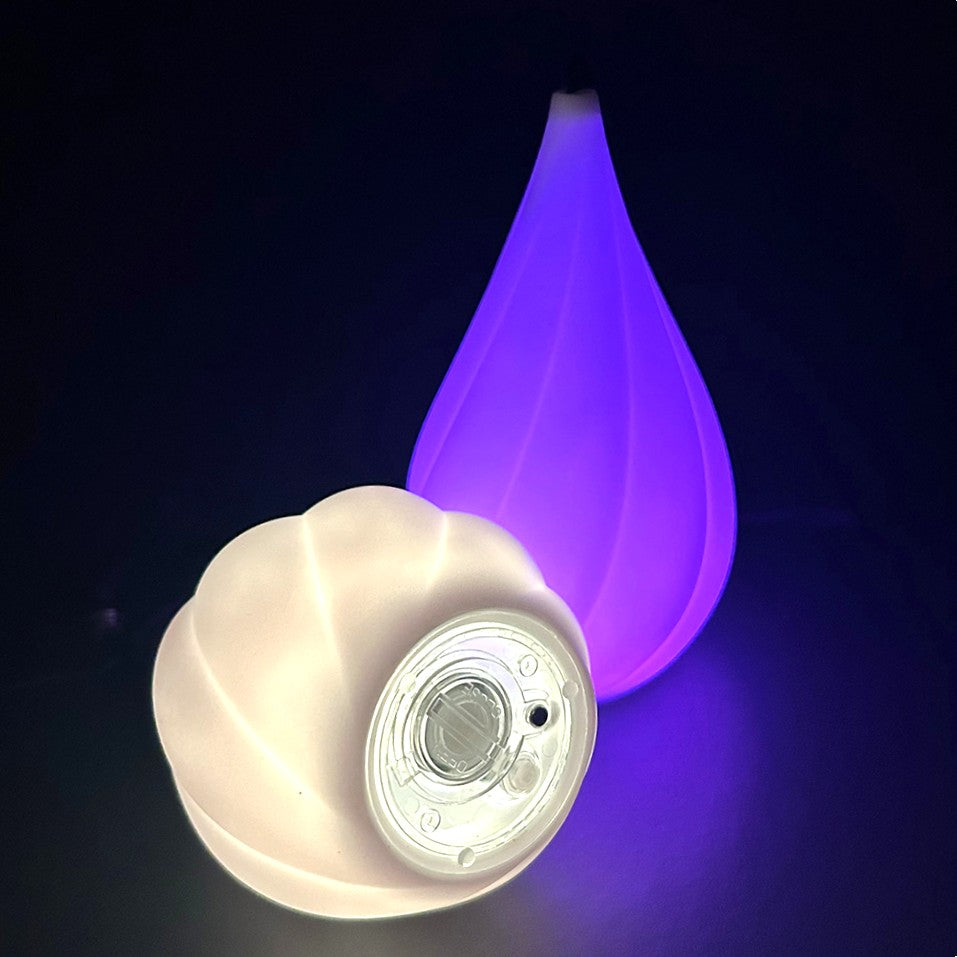 Zeekio LED Tear Drop Poi - Beginner to Pro - 8 Diffrent Settings - Multi-color LED Lights - Great for Raves and Carnivals