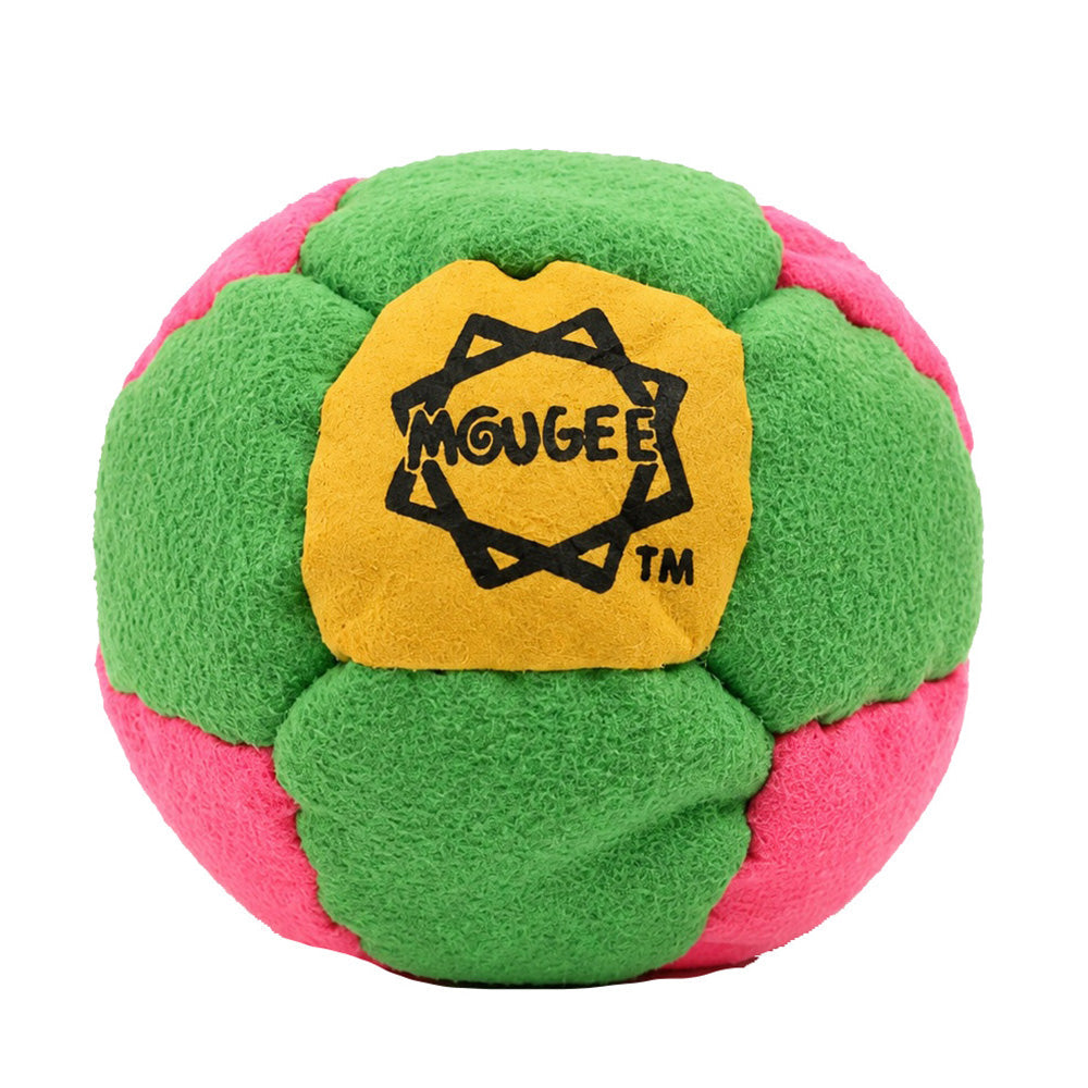 Mougee Sack Footbag - Amara Suede - 14 Panel - Sand or Pellet Filled Foot Bag — view 4