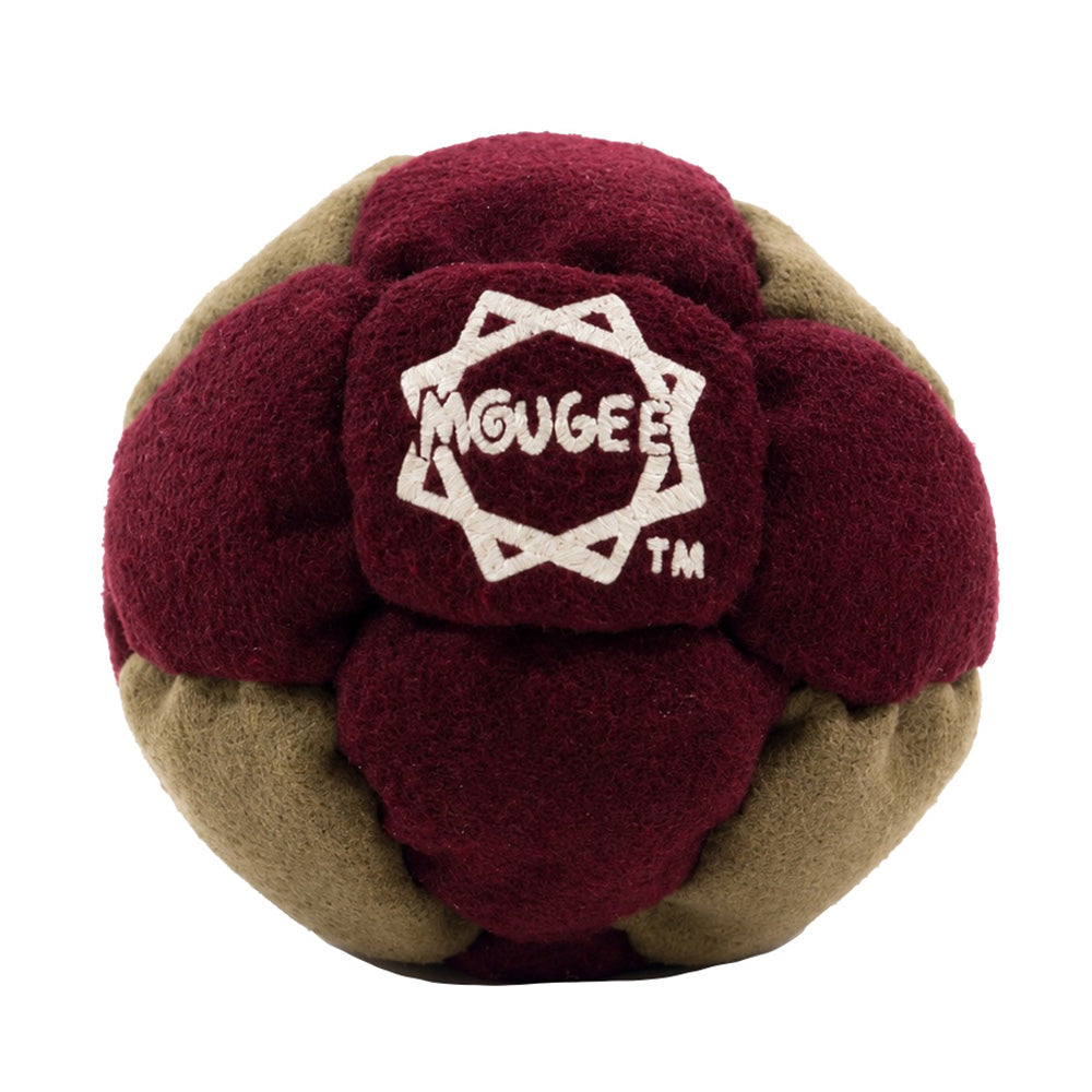 Mougee Sack Footbag - Amara Suede - 14 Panel - Sand or Pellet Filled Foot Bag — view 5