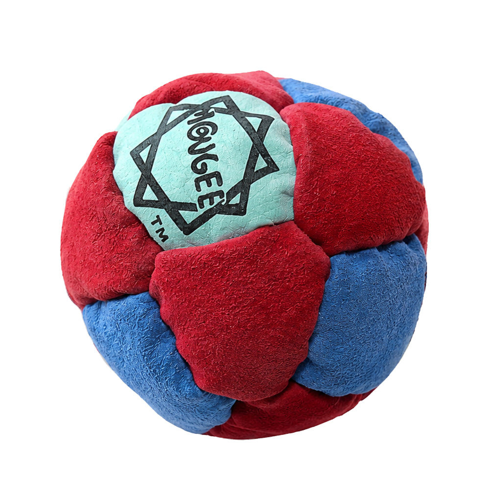 Mougee Sack Footbag - Amara Suede - 14 Panel - Sand or Pellet Filled Foot Bag — view 7