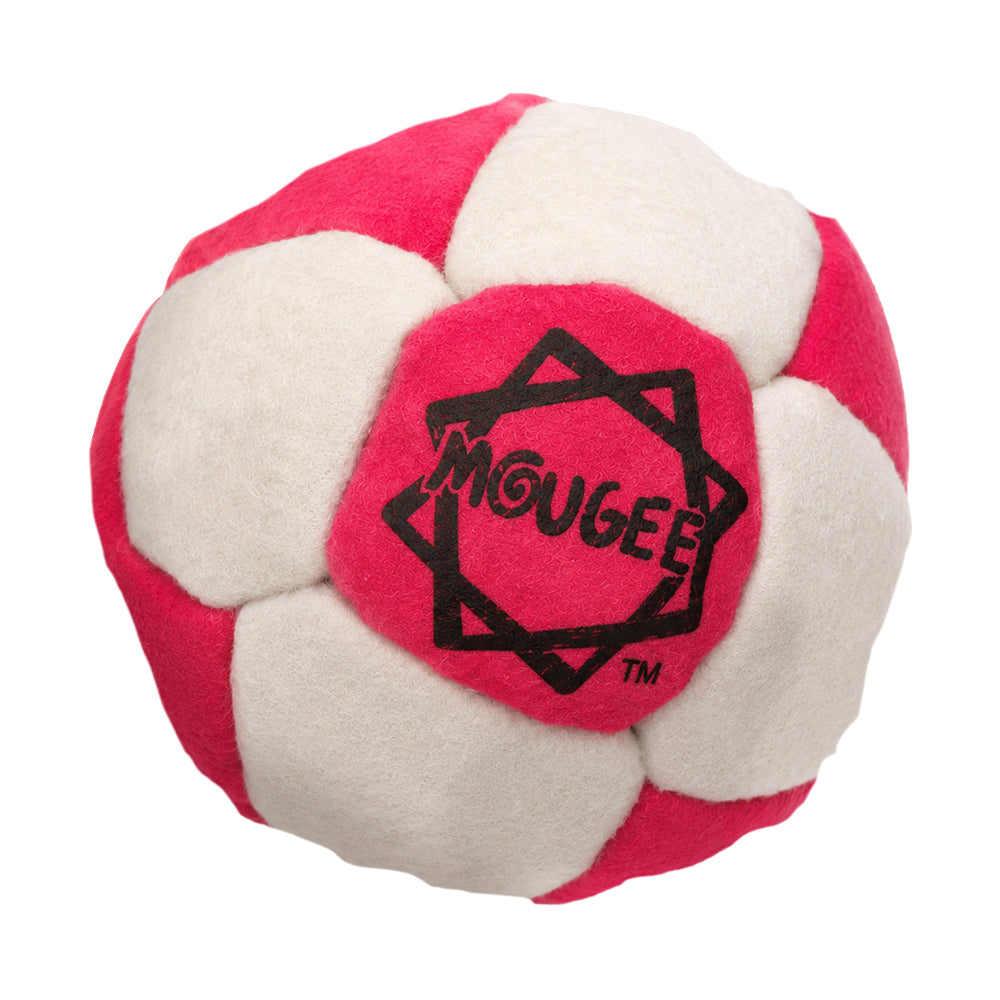 Mougee Sack Footbag - Amara Suede - 14 Panel - Sand or Pellet Filled Foot Bag — view 6