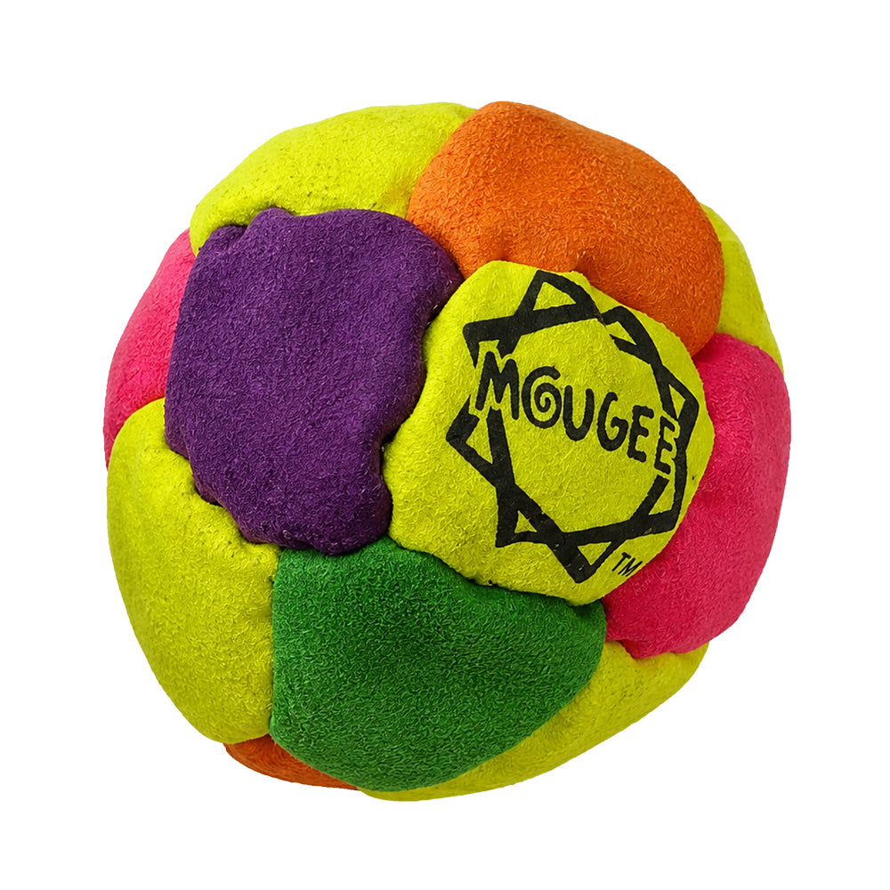 Mougee Sack Footbag - Amara Suede - 14 Panel - Sand or Pellet Filled Foot Bag — view 8