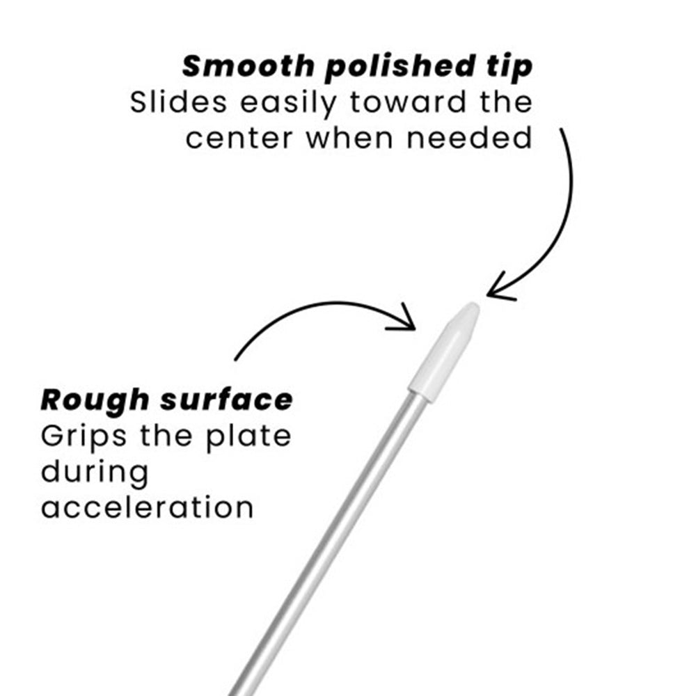 ND Juggling (Niels Duinker) Jester Spinning Plate with 2-Piece Aluminium Stick