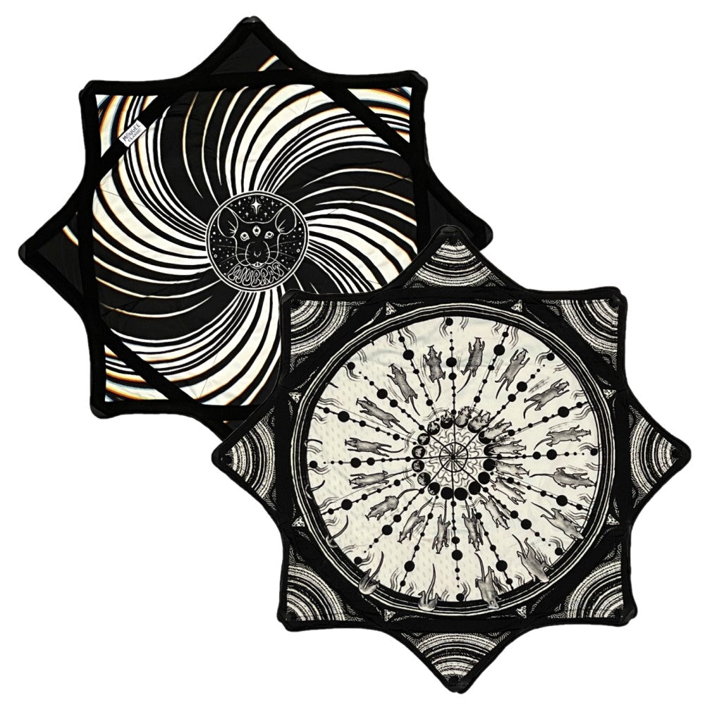 Mougee Classic Flow Star - 27" Diameter - Durable and Vibrant Patterns