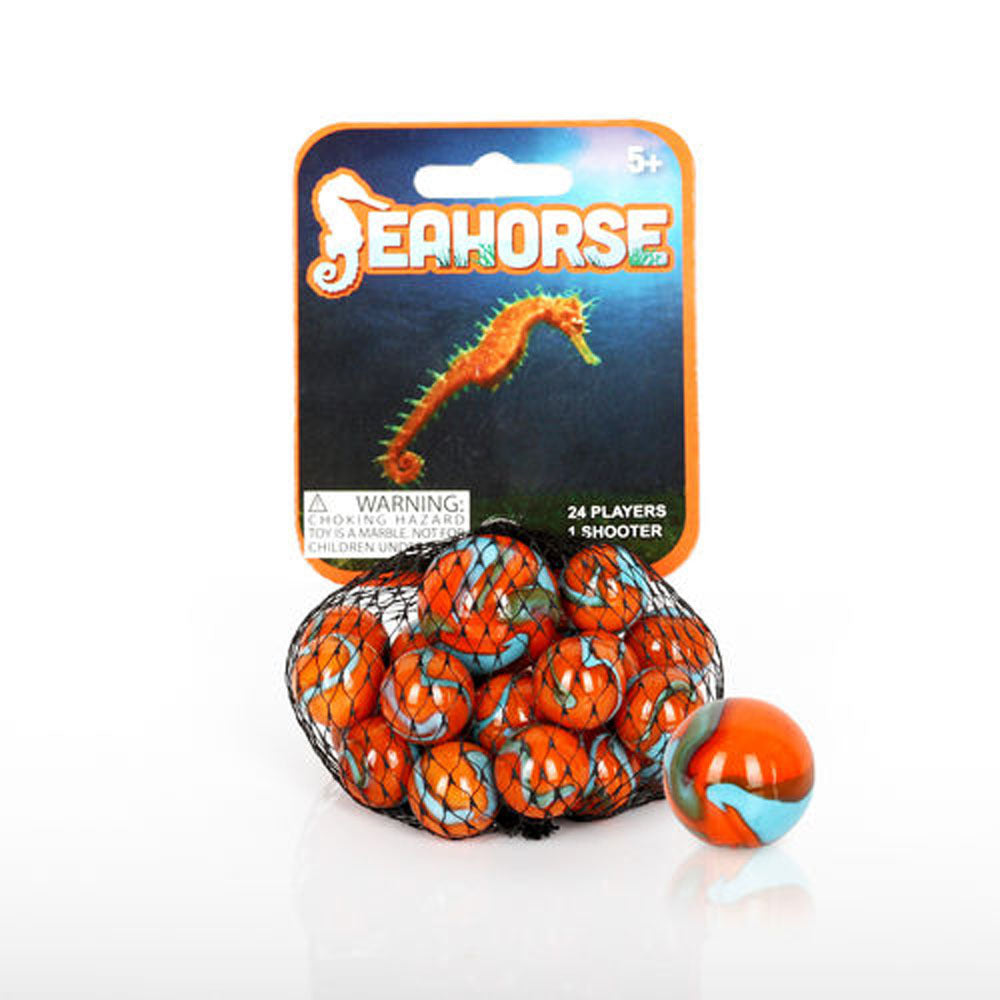 Mega Marbles Themed Marbles- 24 Player Marbles (5/8'') - 1 Shooter (1'')- - YoYoSam