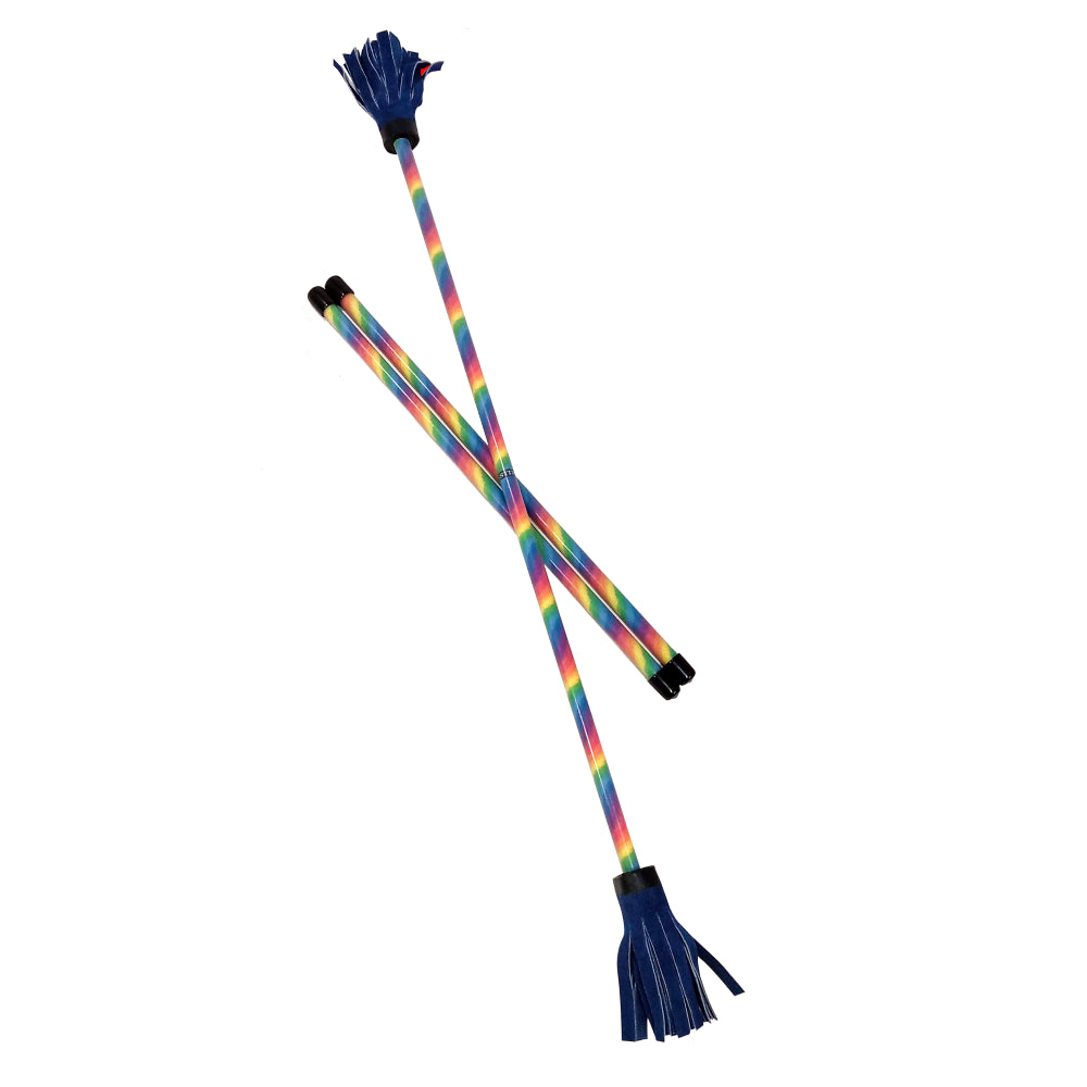 Z Sticks Z-Stix Professional Juggling Flower Sticks-Devil Sticks and 2 Hand Sti ...