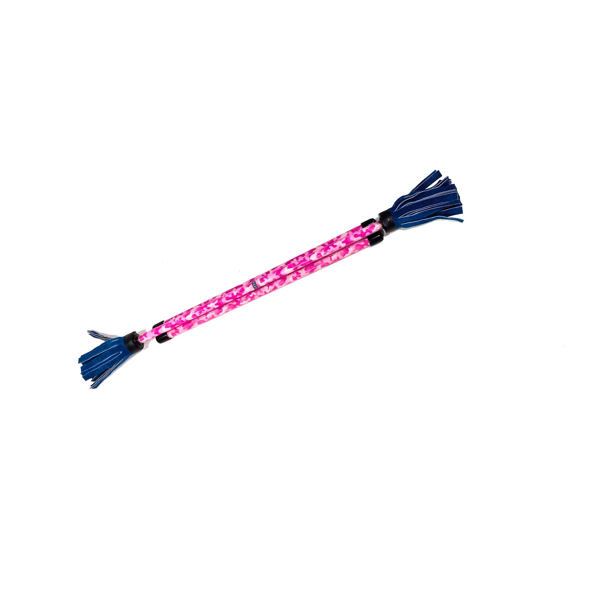 Z-Stix Professional Juggling Flower Sticks-Devil Sticks and 2 Hand Sticks, High Quality, Beginner Friendly - Neon Series Mosquito / Neon Purple