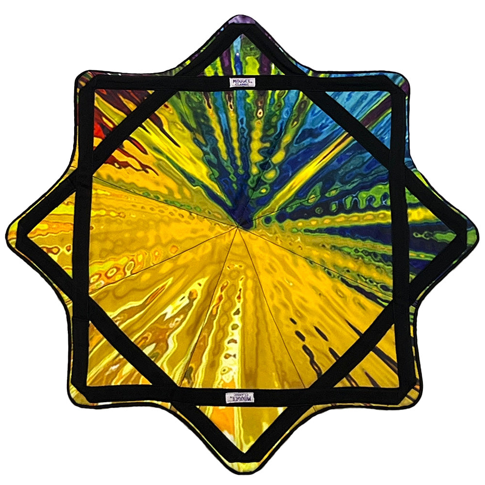 Mougee Classic Flow Star - 27" Diameter - Durable and Vibrant Patterns